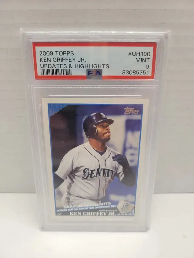 Ken Griffey Jr Topps Season Highlights 2009 PSA 9