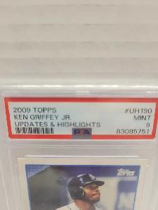 Ken Griffey Jr Topps Season Highlights 2009 PSA 9 - Photo 2