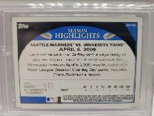 Ken Griffey Jr Topps Season Highlights 2009 PSA 9 - Photo 4