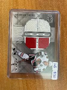 2009-10 Black Diamond Jerseys Quad Onyx #QJTO Jonathan Toews