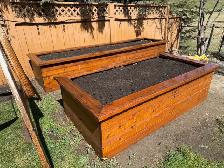 Cedar Raised Garden Boxes