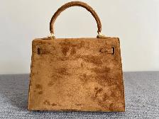 Birkin 1:1 Genuine deerhyde handmade - Photo 2