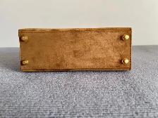 Birkin, Genuine deerhyde hande made 1:1 - Photo 5