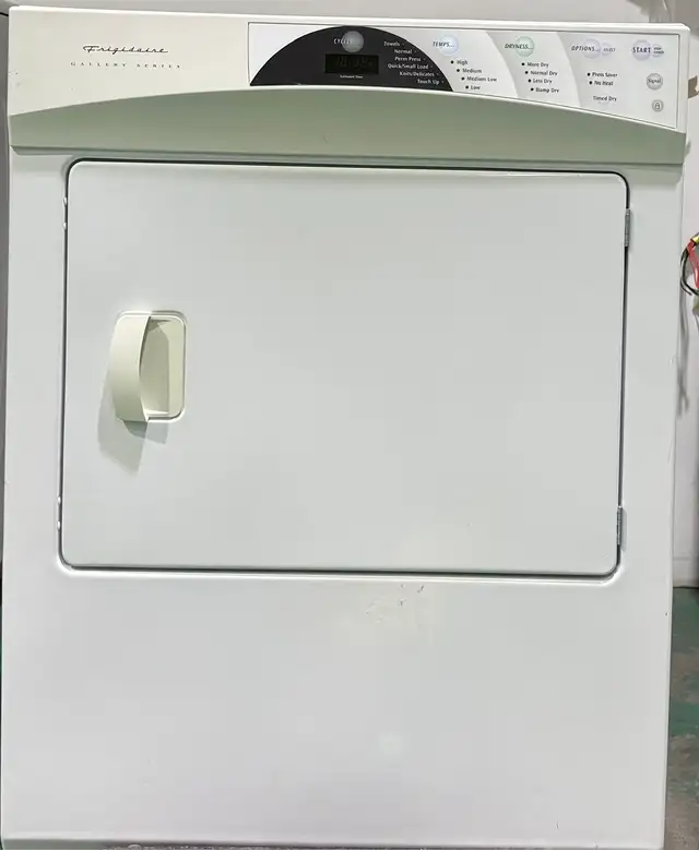 $198 Dryer Pick Up Deal Frigidaire D7034 Exclusively