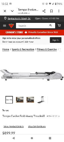Tempo Evolve folding treadmill - Photo 3