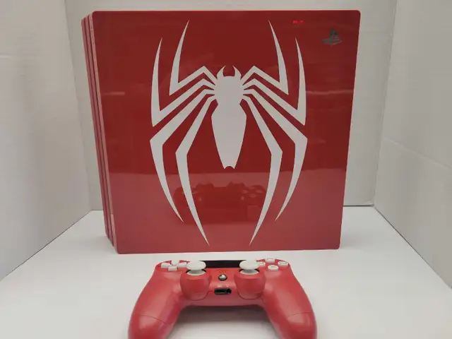 PS4 Pro Spiderman Edition