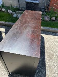 Free delivery used Dark Brown Six Drawer Dresser - Photo 5