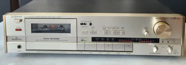 LUXMAN K-405 AUTO REVERSE  STEREO CASSETTE DECK