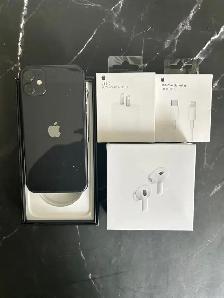iPhone 11 64gb Airpods pkg/Delivery