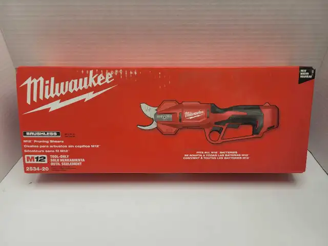 Milwaukee 2534 M12 Brushless Pruning Shears Tool Only