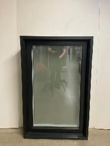 10913BH Fenêtre Battant HYBRIDE Noir 1 sect 1 ouvr 35 1/2x55 1/2