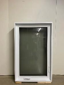 10913BH Fenêtre Battant HYBRIDE Noir 1 sect 1 ouvr 35 1/2x55 1/2 - Photo 2