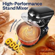 Eid Day Sale | VIVOHOME 6QT 10-Speed Stand Mixer Black - Photo 2