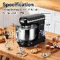 Eid Day Sale | VIVOHOME 6QT 10-Speed Stand Mixer Black - Photo 3