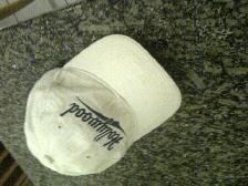 CASQUETTENEUVE D'HOLLYWOOD COTON BLANC AJUSTALE 20'tourtete$5.00 - Photo 2