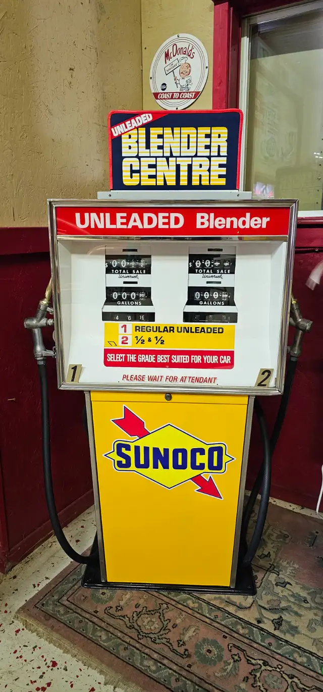 Sunoco gas pump