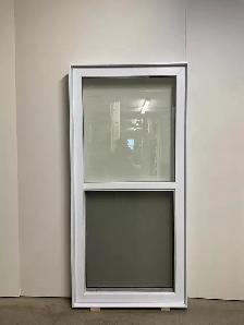 10636GP Fenêtre Guillotine PVC simple Bas sablé 31 1/4x65 1/4