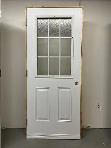 1396PA Porte d’acier 34″D Carrelage géorgien glue chip 23×37 - Photo 2