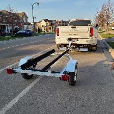 BOAT TRAILER, GALV FOR 8'-14' BOATS, ASSEMBLED AND UNASSEMBLED - Photo 2