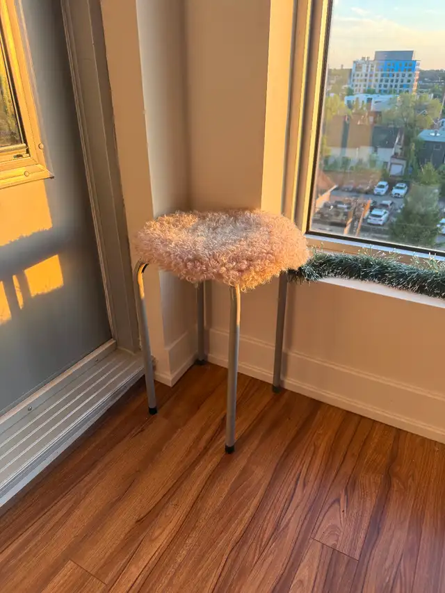Stool with Cushion