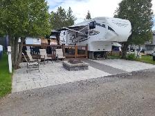 Fifthwheel crossroad cruiser bunkbed camping plage des sable