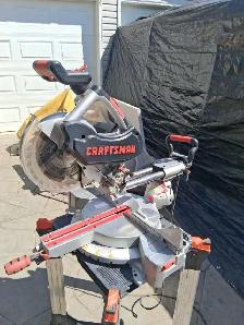 Craftsman 10' Dual Bevel Sliding Compound Saw - Photo 2