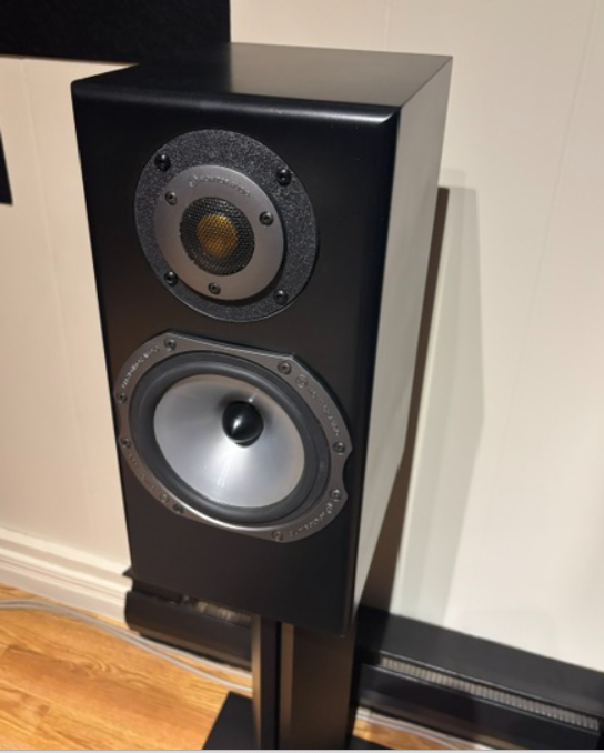haut parleur  monitor bronze  presque neuf
