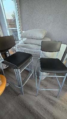 Ikea Bar Stools - Set of 6 - 4 x 29.75' - 2 x 24.75' - Photo 4
