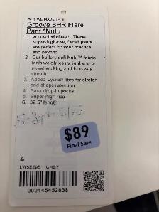 Lululemon flare pant, Size 4 - Photo 6