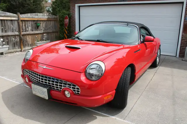 2003 Thunderbird Red in Colour