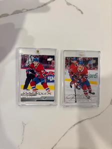 Lane Hutson   Ivan Demidov Young Guns Rookie Cards