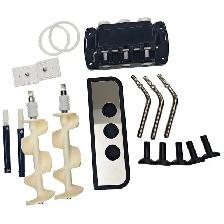 2 1Flavors Stainless Steel Soft Ice Cream Machine 3 Heads 210185 - Photo 6