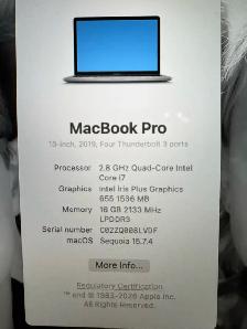 MacBook Pro  2018 - top specifications options - Photo 2
