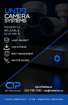 UniFi Camera Systems Installed
