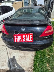 2005 Honda accord LX-G coupe for sale - Photo 2