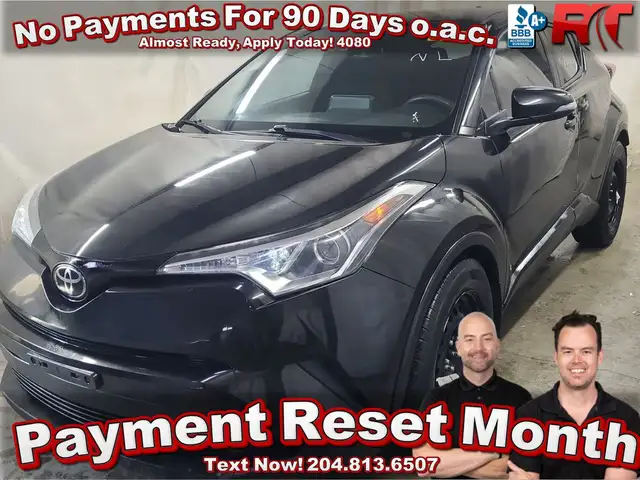 2019 Toyota C-HR LE - Apple CarPlay, Backup Camera, Bluetooth