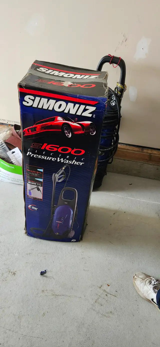 Brand NEW Simoniz S1600 Electric Pressure Washer