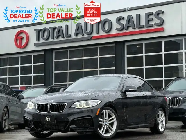2016 BMW 2-Series //M PKG | RED LEATHER | SUNROOF | HEATED STEER