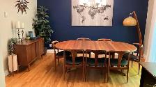 MCM . TECK TEAK Lampe lamp / Crédence, buffet, bar, vaisselier, - Photo 7