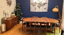 Mid century modern. TEAK TECK. Buffet, crédence, bar, vitrine di - Photo 2