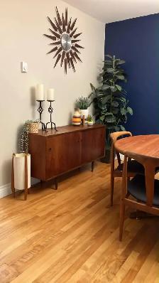 Mid century modern. TEAK TECK. Buffet, crédence, bar, vitrine di - Photo 6