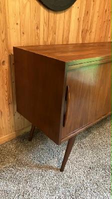 Mid century modern. TEAK TECK Lampe / Buffet, crédence, bar, vit - Photo 7