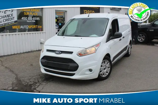2018 Ford Transit Connect Van XLT avec 2 portes coulissantes!