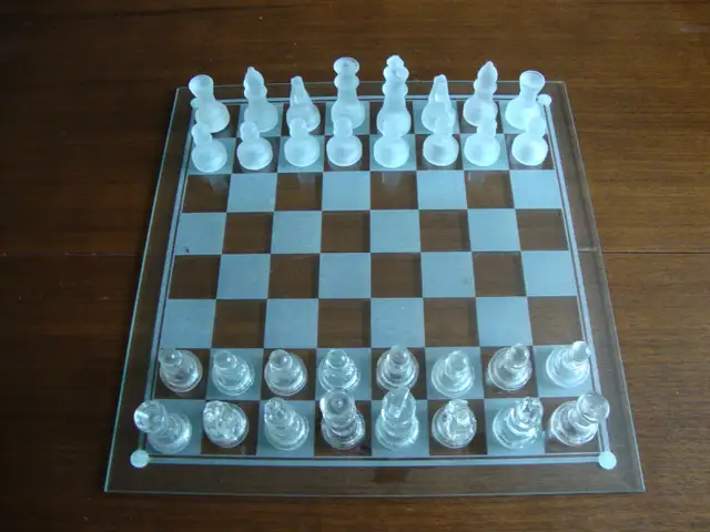 Glass Chess Set