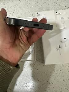 iPhone 15 Pro 128gb 86% batt Airpods/Charger Set/Delivery - Photo 5