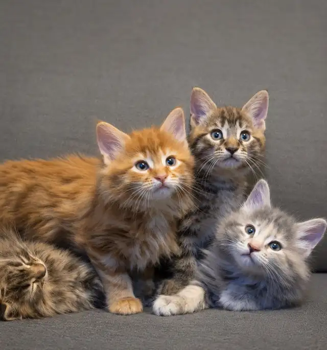 MaineCoon 2 month old kittens