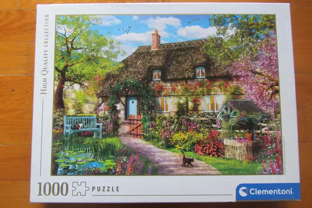 Casse-tête 1000 pièces, Clementoni, The old cottage