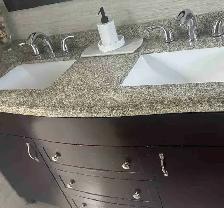 vanity bathroom