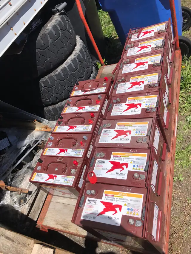 Trojan Deepcycle 6v,8v,12v Batteries
