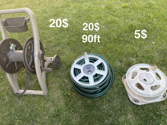 garden hose, hose reel